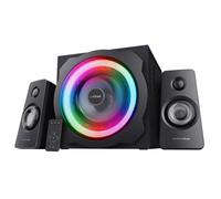 trust Rgb Illuminated Speaker Set in Black Trust Black