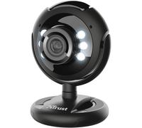 Trust Spotlight Pro Webcam with Microphone, LED Lights and Smart Stand, Videoca