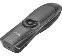 Trust Taia Wireless Red Laser Pointer Presenter 15m Range - Black