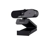 Trust Taxon 2K QHD Webcam Made with 85% Recycled Plastics, 2560x1440p Web Camera, Privacy Shutter, Autofocus, Wide Angle, Stereo Dual Microphone, USB Webcam for PC, Laptop, Mac, Zoom, Skype, Teams