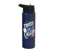 Trust The Caller Dance Steps Stainless Steel Insulated Water Bottle