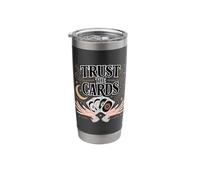 Trust The Cards Tarot Reader Stainless Steel Insulated Tumbler