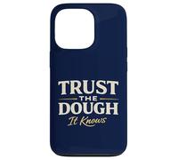 Trust The Dough It Knows Sourdough Baker Retro Typography Case for iPhone 13 Pro