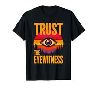 Trust The Eyewitness All Seeing Eye Forest T-Shirt