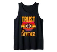 Trust The Eyewitness All Seeing Eye Forest Tank Top
