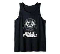 Trust The Eyewitness All Seeing Forest Eye Tank Top