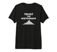 Trust The Histogram Photographer Humor Design Premium T-Shirt