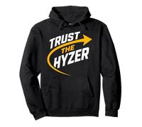 TRUST THE HYZER Disc Golf Flight Path Humor Pullover Hoodie