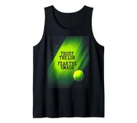 Trust The Lob Fear The Smash Padel Paddle Tennis Sport Tank Top
