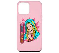Trust the Lord Christian Manga Proverbs 3:5 Bible Verse Pink Case for iPhone 12 Pro Max