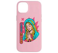 Trust the Lord Christian Manga Proverbs 3:5 Bible Verse Pink Case for iPhone 14 Plus