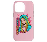 Trust the Lord Christian Manga Proverbs 3:5 Bible Verse Pink Case for iPhone 14 Pro Max