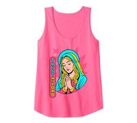 Trust The Lord Christian Manga Proverbs 3:5 Bible Verse Pink Tank Top