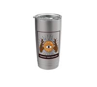 Trust The Magic (Spiritual Statement) (Boho Graphic) Stainless Steel Insulated Tumbler