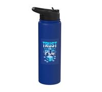 Trust The PLC Automation Engineer PLC Humor Stainless Steel Insulated Water Bottle