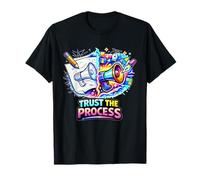 Trust The Process - Creative Design Journey Artwork T-Shirt