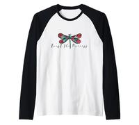 Trust the Process Dragonfly Raglan Baseball Tee