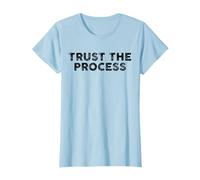 Trust The Process Sports Slogan Motivational Vintage T-Shirt