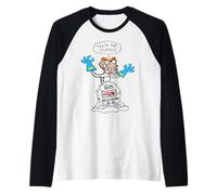 Trust The Science Fake News Raglan Baseball Tee