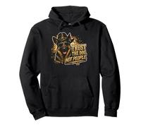 Trust The Shepherd Dog Dad Ranch Cowboy Life Pullover Hoodie