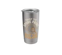 Trust The Spore Print Not The Color Mushroom Stainless Steel Insulated Tumbler