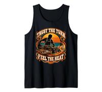 Trust The Turn Feel The Heat Glass Blowing Tank Top