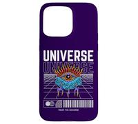 Trust The Universe Pop Electric Energy Eye Clouds Seer Retro Case for iPhone 15 Pro Max
