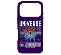 Trust The Universe Pop Electric Energy Eye Clouds Seer Retro Case for iPhone 17 Pro