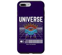 Trust The Universe Pop Electric Energy Eye Clouds Seer Retro Case for iPhone 7 Plus/8 Plus