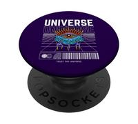 Trust The Universe Pop Electric Energy Eye Clouds Seer Retro PopSockets Adhesive PopGrip