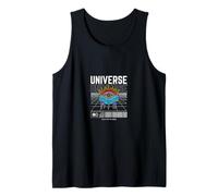 Trust The Universe Pop Electric Energy Eye Clouds Seer Retro Tank Top