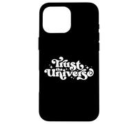 Trust the Universe Positive Cosmic Star Groovy Spirit Love Case for iPhone 16 Pro Max