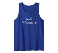 Trust The Universe Tank Top, Men, Royal Blue, XX-Large