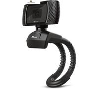 Trust Trino HD Webcam with Microphone, 1280x720, 30 FPS, Universal Stand,...