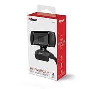 Trust Trino HD Webcam with Microphone, 1280x720, 30 FPS, Universal Stand New
