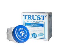 Trust Underarm Deodorant | Long-Lasting Odour Prevention | Effective for 3-6 days | Suitable for any Sports and Physical Activity | Aluminium Free & Contains Natural and Herbal Ingredients