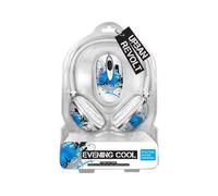 TRUST URBAN REVOLT 17624 EVENING COOL HEADSET WITH MICROPHONE & MATCHING MOUSE