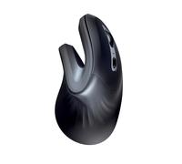 Trust Verro Vertical Wireless Ergonomic Mouse with 60° Angle, Black