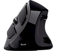 Trust Voxx Vertical Ergonomic Mouse, Rechargeable Wireless Mouse, Bluetooth or