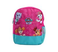 Trust Vymo PAW Patrol Kids Backpack with Tablet Compartment, Water Bottle Pocket, 6L Nursery Preschool Rucksack, Adjustable Straps for Girls, Officially Licensed PAW Patrol Skye Chase Marshall, Pink