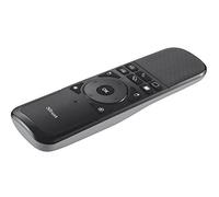 Trust Wireless Touchpad Presenter for PC, Laptop - Compatible with Powerpoint and Keynote, Black/Grey