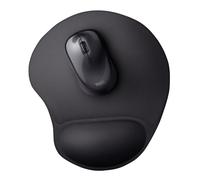 Trust Yeddi Ergonomic Mouse Mat with Wrist Support for Home Office, Black