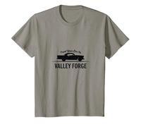 Trust Your Car to Valley Forge Automotive Classic Style T-Shirt, Kids, Slate, 6 Years