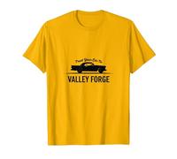 Trust Your Car to Valley Forge Automotive Classic Style T-Shirt, Men, Bright Gold, 3XL