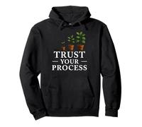 Trust Your Process Motivational Journey Quote Pullover Hoodie