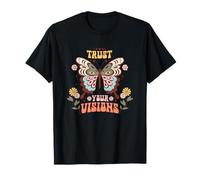 Trust Your Visions Butterfly Retro Motivational T-Shirt