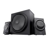 Trust Yuri 2.1-Lautsprecher Set mit Subwoofer | 5.25 inch bass driver, volume control with headphone and line-in connection