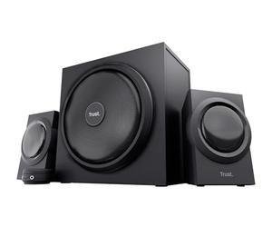 Trust Yuri 2.1-Lautsprecher Set mit Subwoofer | 5.25 inch bass driver, volume control with headphone and line-in connection
