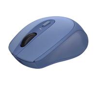 Zaya Rechargeable Wireless Mouse for Laptop, 800-1600 DPI, RF 2.4GHz, Storable USB Micro Receiver, For Left and Right Hand Users, Compact Optical