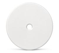trust4care 4-Pack 2.0" White Backplates of Bifold Closet Cabinet Knobs